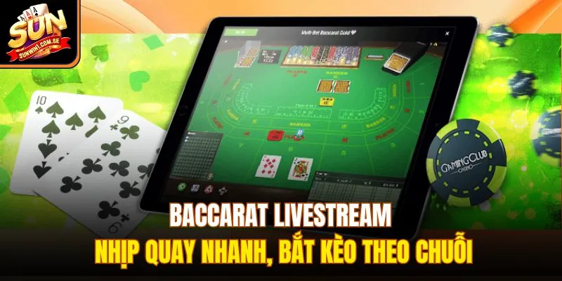 Baccarat livestream