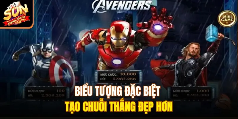 Biểu tượng đặc biệt tạo chuỗi thắng đẹp hơn